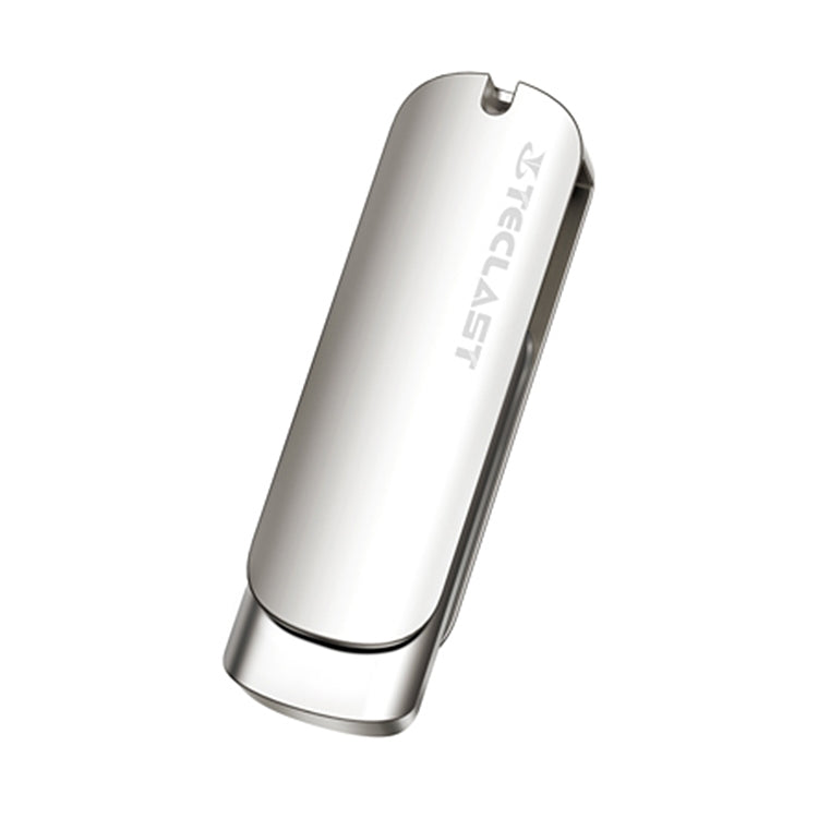 Teclast Leishen Plus Series USB3.0 Twister Flash Drive, Memory:128GB(Silver) - USB Flash Drives by TECLAST | Online Shopping South Africa | PMC Jewellery