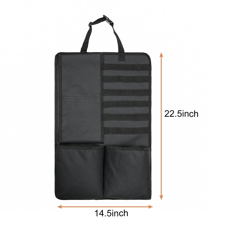 2pcs / Set Car Front Seat Back Storage Bag Car Hanging Organiser(Black) - Stowing Tidying by PMC Jewellery | Online Shopping South Africa | PMC Jewellery | Buy Now Pay Later Mobicred