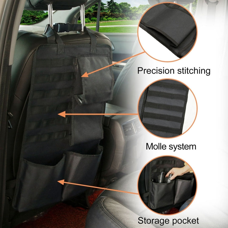 2pcs / Set Car Front Seat Back Storage Bag Car Hanging Organiser(Black) - Stowing Tidying by PMC Jewellery | Online Shopping South Africa | PMC Jewellery | Buy Now Pay Later Mobicred