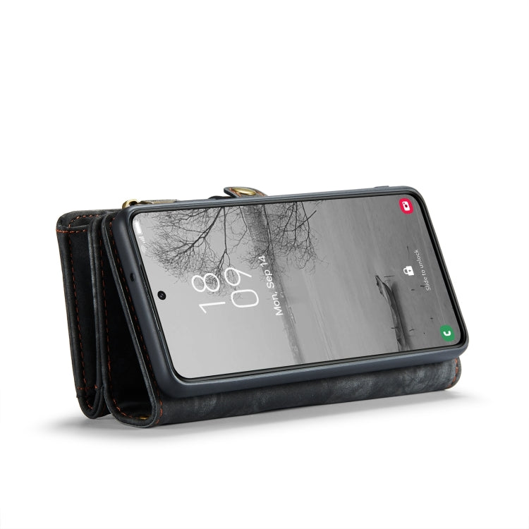 For Samsung Galaxy S24+ 5G CaseMe 008 Detachable Multifunctional Leather Phone Case(Black) - Galaxy S24+ 5G Cases by CaseMe | Online Shopping South Africa | PMC Jewellery | Buy Now Pay Later Mobicred