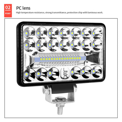 9-80V 18W 6000K 4 inch Car 36pcs LED Work Light(White Light) - Work Lights by PMC Jewellery | Online Shopping South Africa | PMC Jewellery | Buy Now Pay Later Mobicred