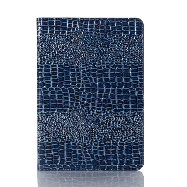 For Samsung Galaxy Tab S9 FE Crocodile Texture Leather Tablet Case(Blue) - Galaxy Tab S9 FE by PMC Jewellery | Online Shopping South Africa | PMC Jewellery | Buy Now Pay Later Mobicred