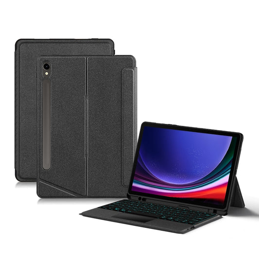 For Samsung Galaxy Tab S9 / S9 FE YJ-S9 Split Bluetooth Keyboard Leather Tablet Case - Samsung Keyboard by PMC Jewellery | Online Shopping South Africa | PMC Jewellery