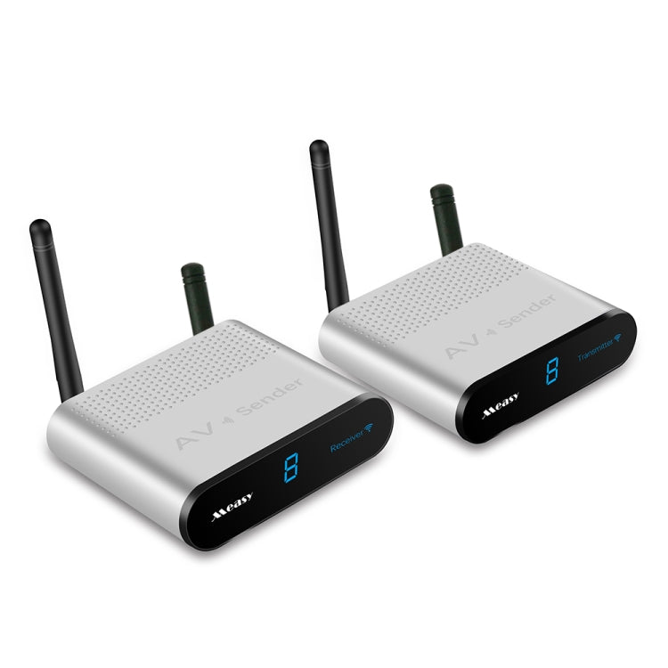 Measy AV230-2 2.4GHz Set-top Box Wireless Audio / Video Transmitter + 2 Receiver, Transmission Distance: 300m, UK Plug, with IR Extension Function - Set Top Box & Accessories by Measy | Online Shopping South Africa | PMC Jewellery | Buy Now Pay Later Mobicred