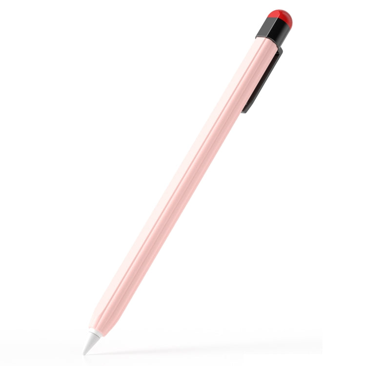 For Apple Pencil 2 Pen Clip Ultra Thin Series Stylus Pen Protective Case(Pink) - Pencil Accessories by PMC Jewellery | Online Shopping South Africa | PMC Jewellery | Buy Now Pay Later Mobicred