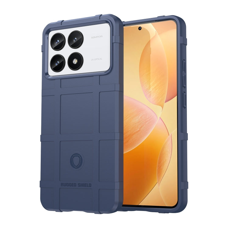 For Xiaomi Redmi K70 Pro Full Coverage Shockproof TPU Phone Case(Blue) - K70 Pro Cases by PMC Jewellery | Online Shopping South Africa | PMC Jewellery | Buy Now Pay Later Mobicred