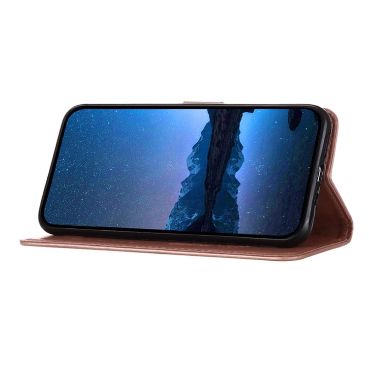 For Xiaomi Redmi K70 / K70 Pro Embossed Butterfly Leather Phone Case(Rose Gold) - K70 Cases by PMC Jewellery | Online Shopping South Africa | PMC Jewellery | Buy Now Pay Later Mobicred