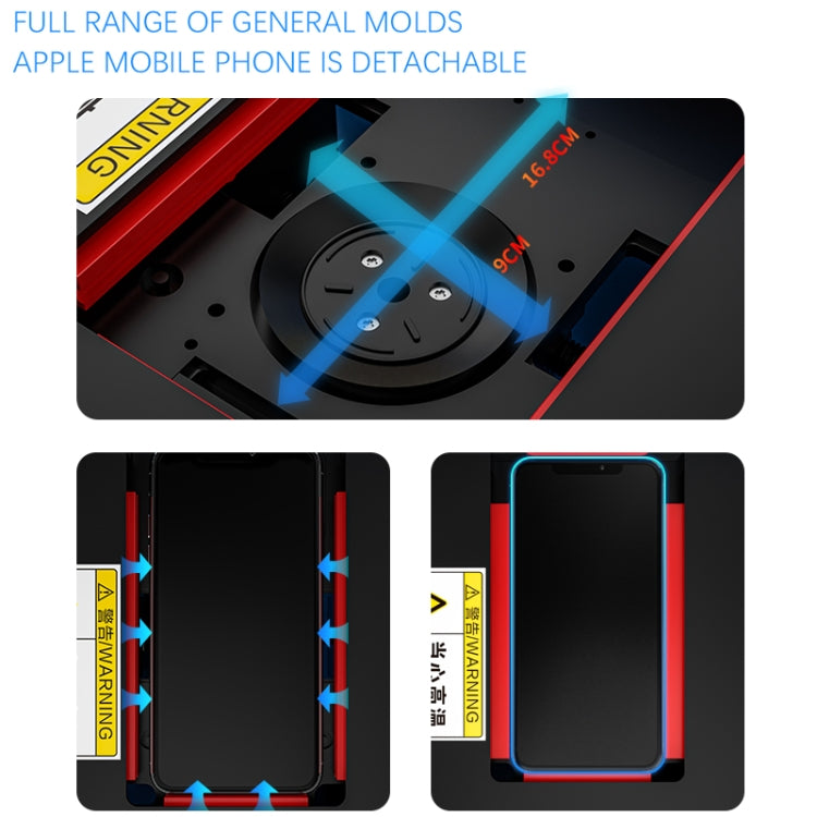 TBK 288M Automatic Screen Disassembly Machine Built-in Vacuum Pump, EU Plug - Separation Equipment by TBK | Online Shopping South Africa | PMC Jewellery | Buy Now Pay Later Mobicred