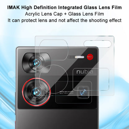 For ZTE nubia Z60 Ultra 5G imak Integrated Rear Camera Lens Tempered Glass Film with Lens Cap - Other by imak | Online Shopping South Africa | PMC Jewellery