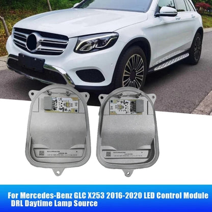 For Mercedes-Benz GLC W253 Low Allocation 2016-2020 Car Left LED Headlights A2539068100(Silver) - Arrow Turn Lights by PMC Jewellery | Online Shopping South Africa | PMC Jewellery