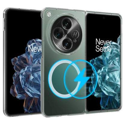 For OnePlus Open Scratchproof PC Transparent MagSafe Phone Case - OnePlus Cases by PMC Jewellery | Online Shopping South Africa | PMC Jewellery