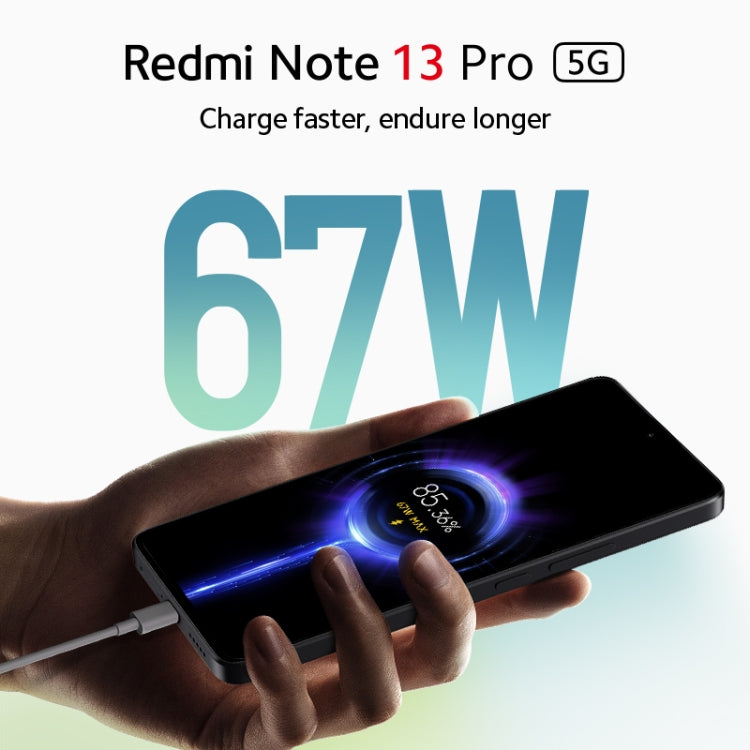 [HK Warehouse] Xiaomi Redmi Note 13 Pro 5G Global, 12GB+512GB, 6.67 inch MIUI 14 Snapdragon 7s Gen 2 Octa Core 2.4GHz, NFC, Network: 5G(Blue) - Xiaomi Redmi by Xiaomi | Online Shopping South Africa | PMC Jewellery