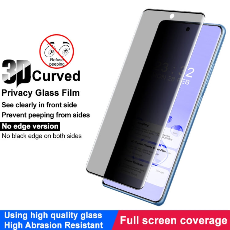 For OnePlus Ace 3 5G imak 3D Curved Privacy Full Screen Tempered Glass Film - OnePlus Tempered Glass by imak | Online Shopping South Africa | PMC Jewellery | Buy Now Pay Later Mobicred