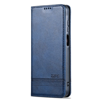 For Samsung Galaxy A25 5G AZNS Magnetic Calf Texture Flip Leather Phone Case(Dark Blue) - Galaxy Phone Cases by AZNS | Online Shopping South Africa | PMC Jewellery