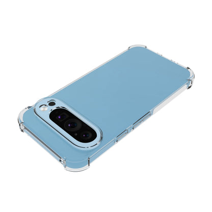 For Google Pixel 9 Pro / 9 Shockproof Non-slip Thickening TPU Phone Case(Transparent) - Google Cases by PMC Jewellery | Online Shopping South Africa | PMC Jewellery | Buy Now Pay Later Mobicred