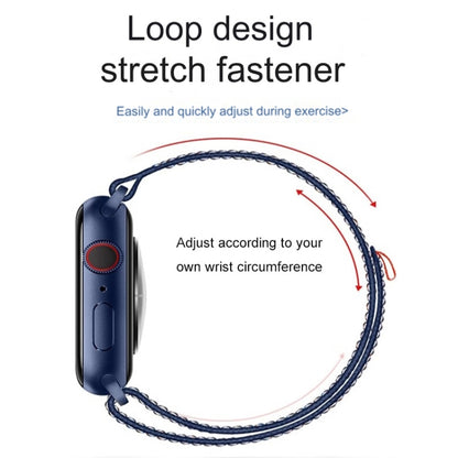 For Apple Watch Ultra 2 49mm Loop Nylon Watch Band(Midnight) - Watch Bands by PMC Jewellery | Online Shopping South Africa | PMC Jewellery | Buy Now Pay Later Mobicred