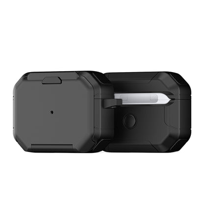 For AirPods Pro DUX DUCIS PECF Series Earbuds Box Protective Case(Black) - For AirPods Pro by DUX DUCIS | Online Shopping South Africa | PMC Jewellery | Buy Now Pay Later Mobicred