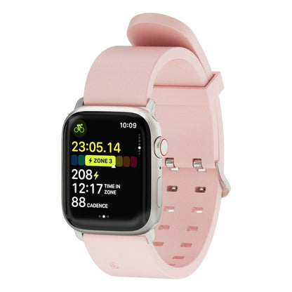 For Apple Watch Series 9 41mm Luminous Colorful Light Silicone Watch Band(Pink) - Watch Bands by PMC Jewellery | Online Shopping South Africa | PMC Jewellery