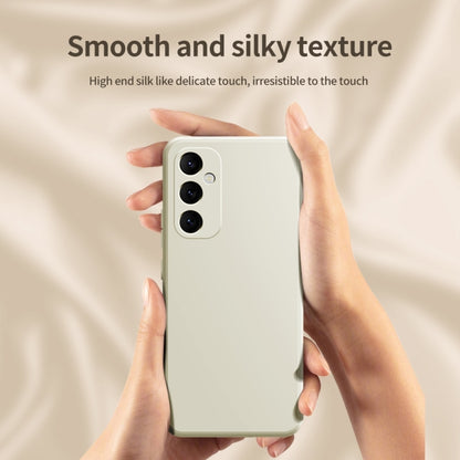 For Samsung Galaxy S24 5G Imitation Liquid Silicone Phone Case(White) - Galaxy S24 5G Cases by PMC Jewellery | Online Shopping South Africa | PMC Jewellery