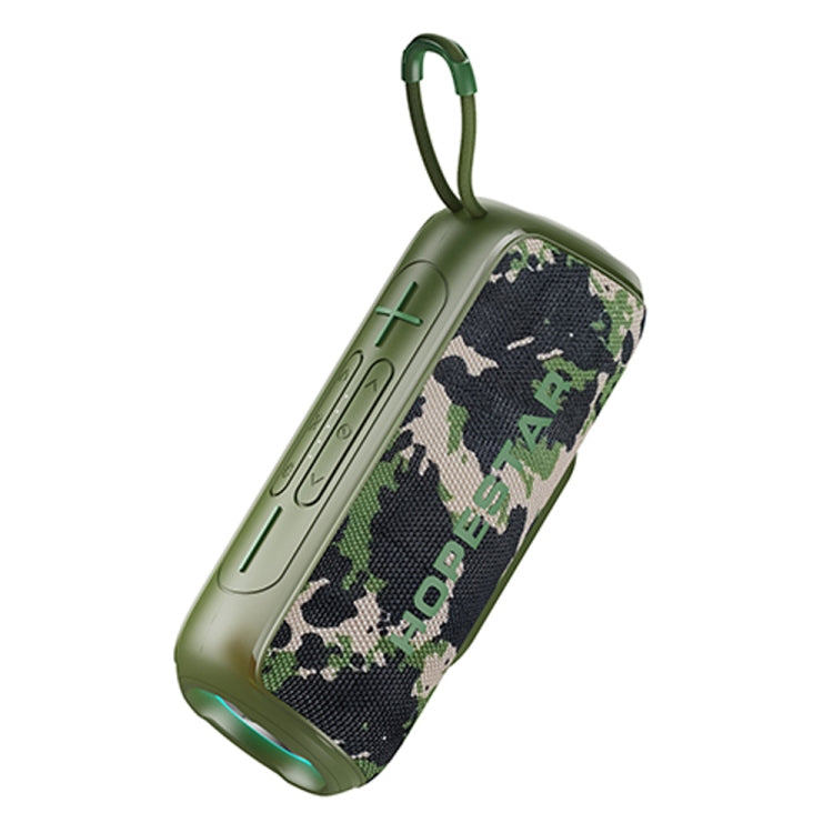 HOPESTAR P26 Outdoor Portable lPX6 Waterproof Dazzling Bluetooth Speaker(Camouflage) - Waterproof Speaker by HOPESTAR | Online Shopping South Africa | PMC Jewellery | Buy Now Pay Later Mobicred