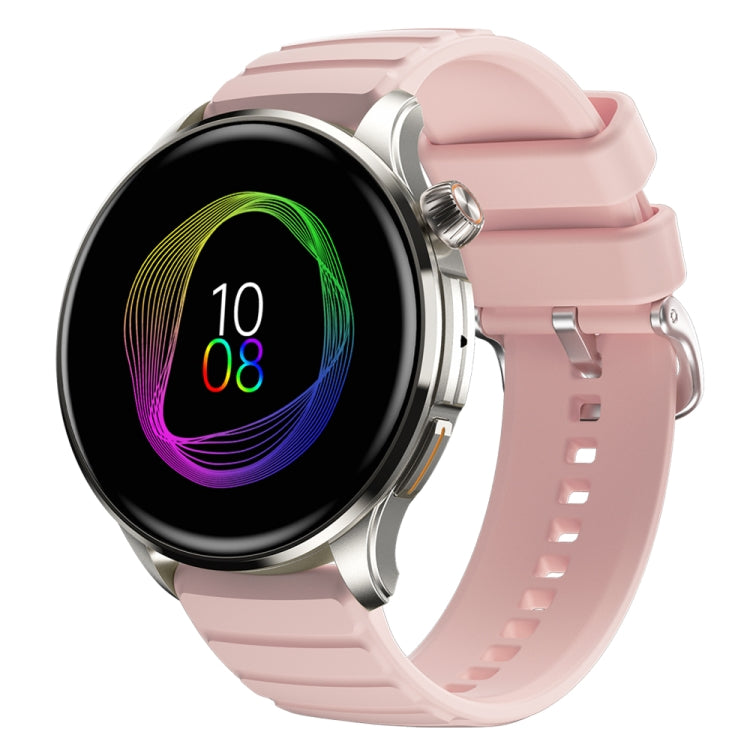 J45 1.43 inch BT5.1 Smart Sport Watch, Support Sleep / Heart Rate / Blood Oxygen / Blood Pressure Health Monitor(Pink) - Smart Watches by PMC Jewellery | Online Shopping South Africa | PMC Jewellery