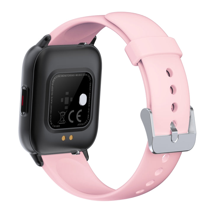 QS16 Pro 1.83 inch BT5.0 Smart Sport Watch, Support Bluetooth Call / Sleep / Blood Oxygen / Temperature / Heart Rate / Blood Pressure Health Monitor(Pink) - Smart Watches by PMC Jewellery | Online Shopping South Africa | PMC Jewellery