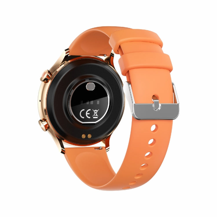 QS40 1.39 inch BT5.2 Smart Sport Watch, Support Bluetooth Call / Sleep / Blood Oxygen / Temperature / Heart Rate / Blood Pressure Health Monitor(Orange) - Smart Watches by PMC Jewellery | Online Shopping South Africa | PMC Jewellery