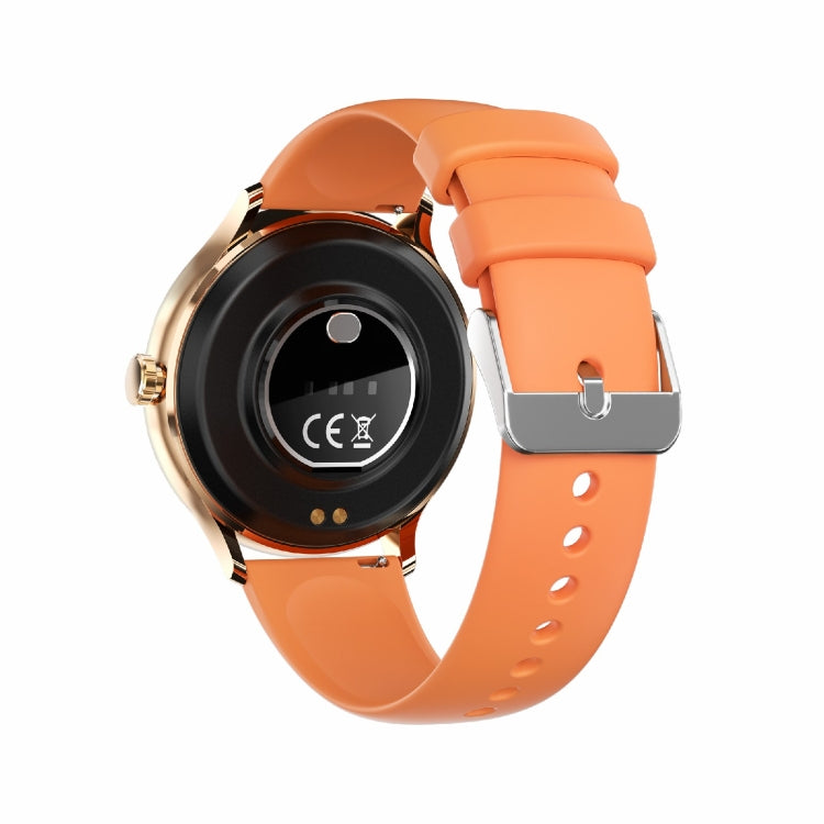 QS80 1.39 inch BT5.2 Smart Sport Watch, Support Bluetooth Call / Sleep / Blood Oxygen / Temperature / Heart Rate / Blood Pressure Health Monitor(Orange) - Smart Watches by PMC Jewellery | Online Shopping South Africa | PMC Jewellery