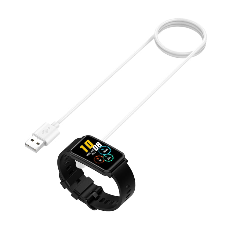 For Samsung Galaxy Fit 3 Watch Magnetic Charging Cable With Chip Protection, Length: 1m(White) - Charger by PMC Jewellery | Online Shopping South Africa | PMC Jewellery | Buy Now Pay Later Mobicred