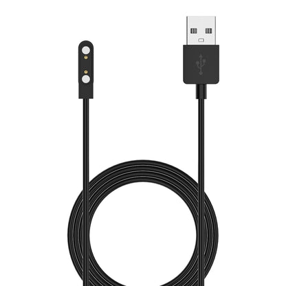 For Xiaomi HayLou Solar Plus LS16 Smart Watch Magnetic Charging Cable, Length: 60cm(Black) - Charger by PMC Jewellery | Online Shopping South Africa | PMC Jewellery