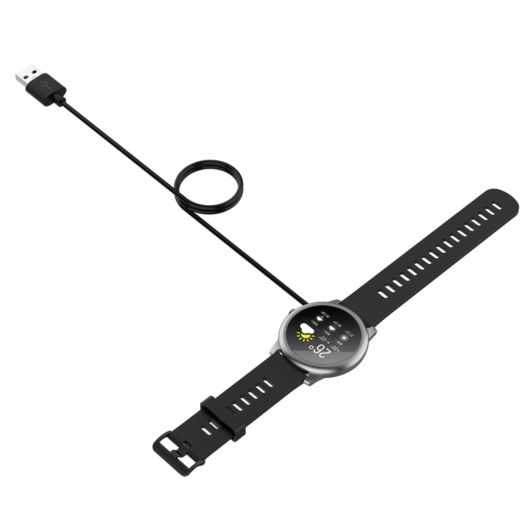 For OnePlus Nord Watch Smart Watch Magnetic Charging Cable, Length:60cm(Black) - Charger by PMC Jewellery | Online Shopping South Africa | PMC Jewellery | Buy Now Pay Later Mobicred