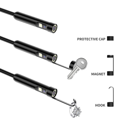 AN112 8mm Double Lenses HD Industry Endoscope Type-C + Micro USB + 8 Pin Connection, Length:1m Soft Tube -  by PMC Jewellery | Online Shopping South Africa | PMC Jewellery | Buy Now Pay Later Mobicred