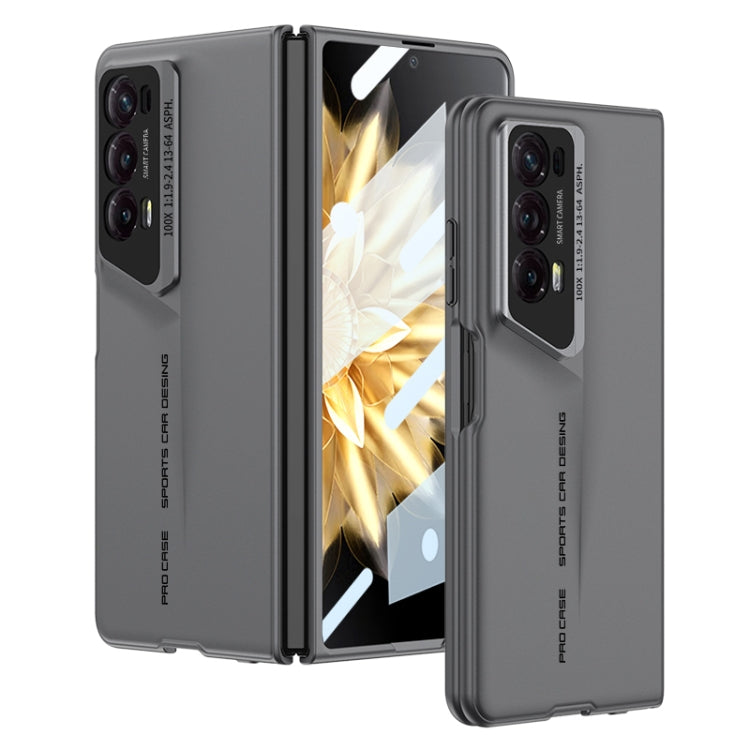 For Honor Magic V2 GKK Integrated Blade Ultra-thin Full Coverage Phone Case(Grey) - Honor Cases by GKK | Online Shopping South Africa | PMC Jewellery | Buy Now Pay Later Mobicred