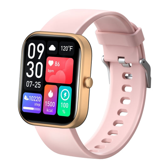 GTS5 2.0 inch Fitness Health Smart Watch, BT Call / Heart Rate / Blood Pressure / MET / Blood Glucose(Rose Gold) - Smart Wristbands by PMC Jewellery | Online Shopping South Africa | PMC Jewellery