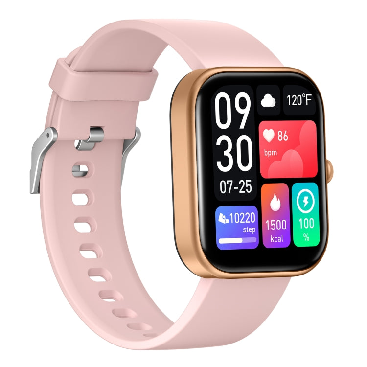 GTS5 2.0 inch Fitness Health Smart Watch, BT Call / Heart Rate / Blood Pressure / MET / Blood Glucose(Rose Gold) - Smart Wristbands by PMC Jewellery | Online Shopping South Africa | PMC Jewellery