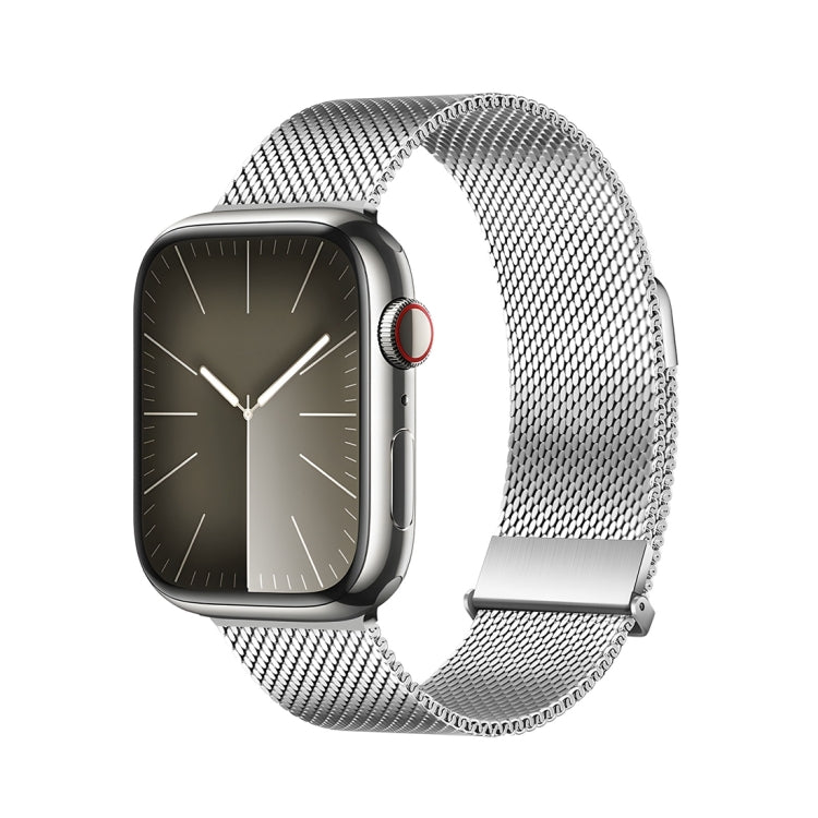 For Apple Watch Ultra 2 49mm DUX DUCIS Milanese Pro Series Stainless Steel Watch Band(Silver) - Watch Bands by DUX DUCIS | Online Shopping South Africa | PMC Jewellery