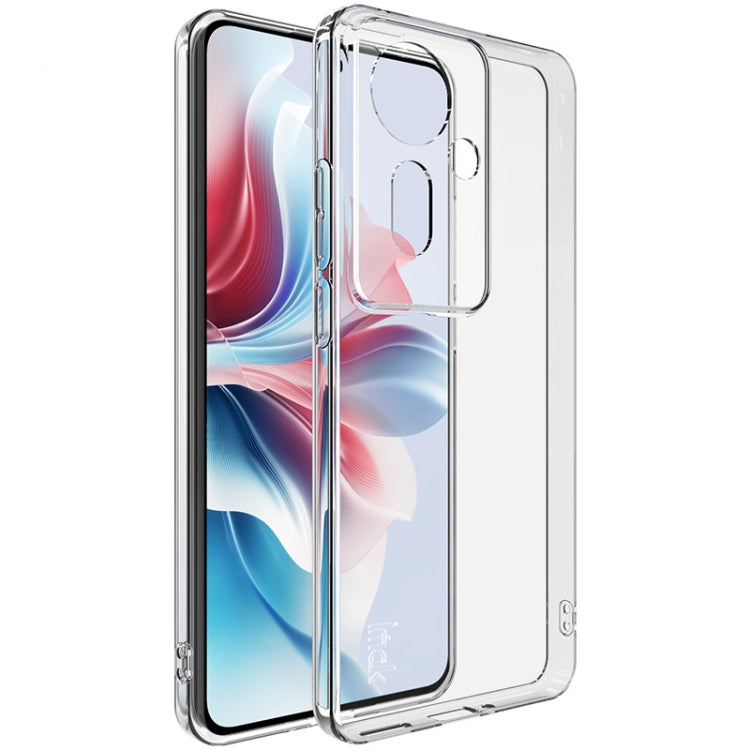 For OPPO Reno11 F imak UX-5 Series Transparent Shockproof TPU Protective Case(Transparent) - Reno11 F Cases by imak | Online Shopping South Africa | PMC Jewellery | Buy Now Pay Later Mobicred