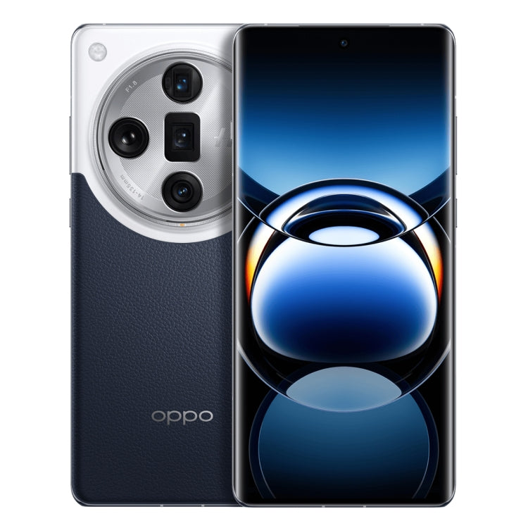 OPPO Find X7 Ultra AI Phone, 12GB+256GB, Screen Fingerprint,  6.82 inch ColorOS 14.0 Qualcomm Snapdragon 8 Gen3 Octa Core up to  3.3GHz, OTG, NFC, Network: 5G(Dark Blue) - OPPO by OPPO | Online Shopping South Africa | PMC Jewellery