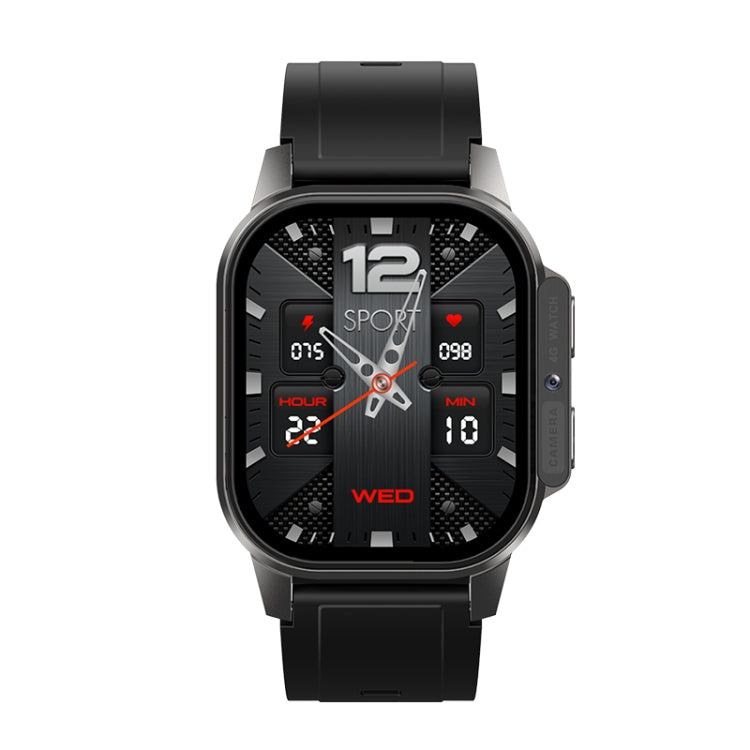 LEMFO DM62 2.13 inch AMOLED Square Screen Smart Watch Android 8.1, Specification:2GB+16GB(Black) - Android Watch by LEMFO | Online Shopping South Africa | PMC Jewellery