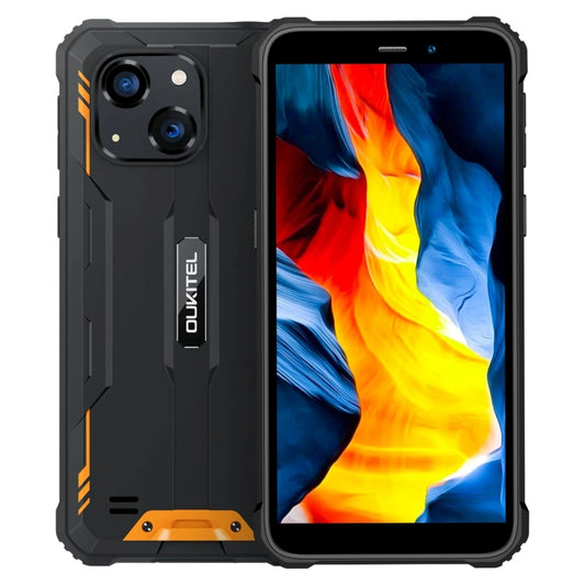 [HK Warehouse] Oukitel WP32, 4GB+128GB, IP68/IP69K, 5.93 inch Android 13 Unisoc Tiger T606 Octa-core, NFC, OTG, Network: 4G(Orange) - Other by OUKITEL | Online Shopping South Africa | PMC Jewellery