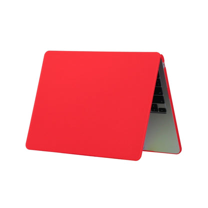 For MacBook Air 15.3 2024 A2941 (M2)/A3114 (M3) Laptop Matte Style Protective Case(Red) - MacBook Air Cases by PMC Jewellery | Online Shopping South Africa | PMC Jewellery | Buy Now Pay Later Mobicred