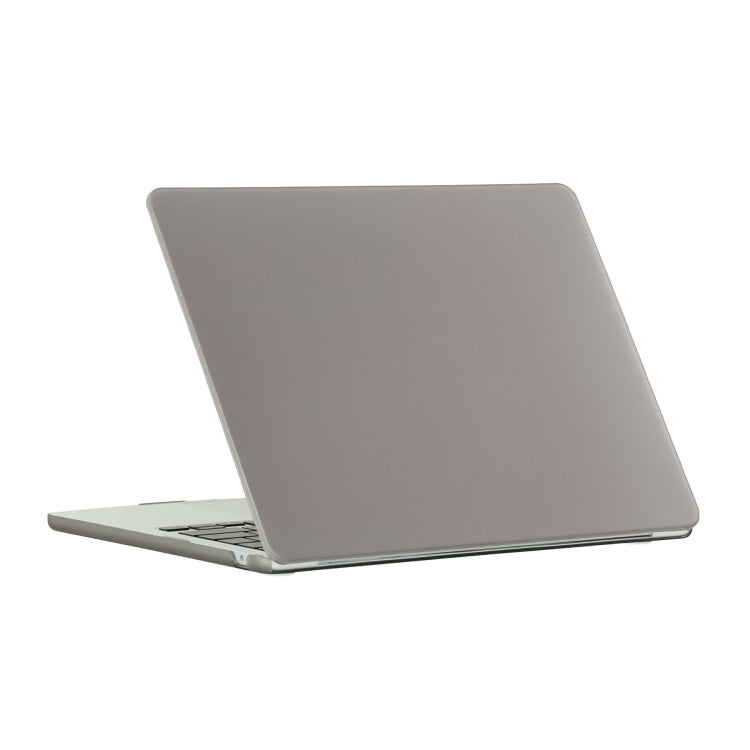 For MacBook Air 15.3 2024 A2941 (M2)/A3114 (M3) Laptop Matte Style Protective Case(Grey) - MacBook Air Cases by PMC Jewellery | Online Shopping South Africa | PMC Jewellery | Buy Now Pay Later Mobicred