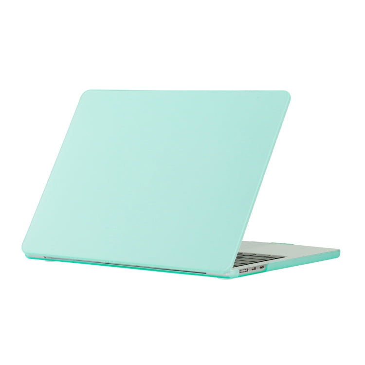 For MacBook Air 15.3 2024 A2941 (M2)/A3114 (M3) Laptop Matte Style Protective Case(Green) - MacBook Air Cases by PMC Jewellery | Online Shopping South Africa | PMC Jewellery | Buy Now Pay Later Mobicred