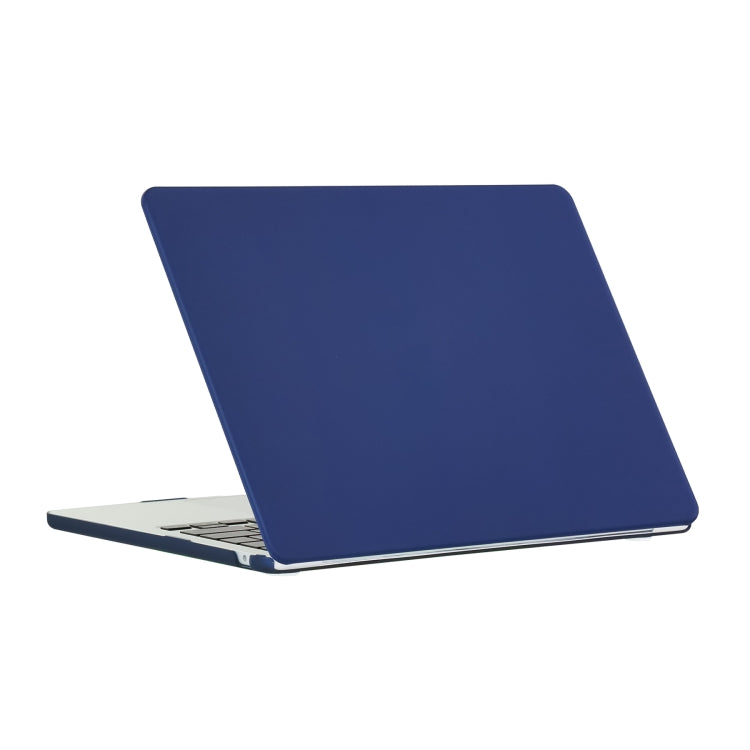 For MacBook Air 15.3 2024 A2941 (M2)/A3114 (M3) Laptop Matte Style Protective Case(Peony Blue) - MacBook Air Cases by PMC Jewellery | Online Shopping South Africa | PMC Jewellery | Buy Now Pay Later Mobicred