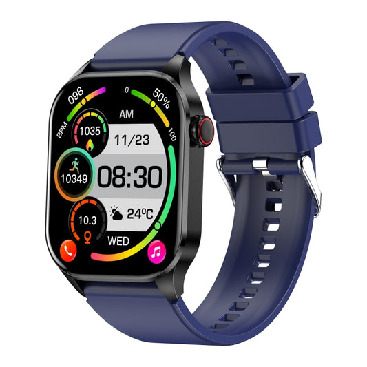 T98 2.04 inch IP68 Waterproof Bluetooth Call Smart Watch, Support Blood Oxygen Monitoring(Blue) - Smart Wristbands by PMC Jewellery | Online Shopping South Africa | PMC Jewellery