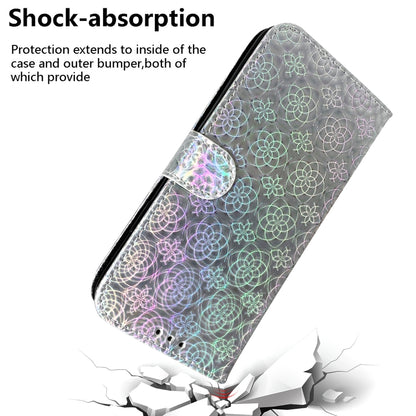 For Google Pixel 9 Pro Colorful Magnetic Buckle Leather Phone Case(Silver) - Google Cases by PMC Jewellery | Online Shopping South Africa | PMC Jewellery | Buy Now Pay Later Mobicred