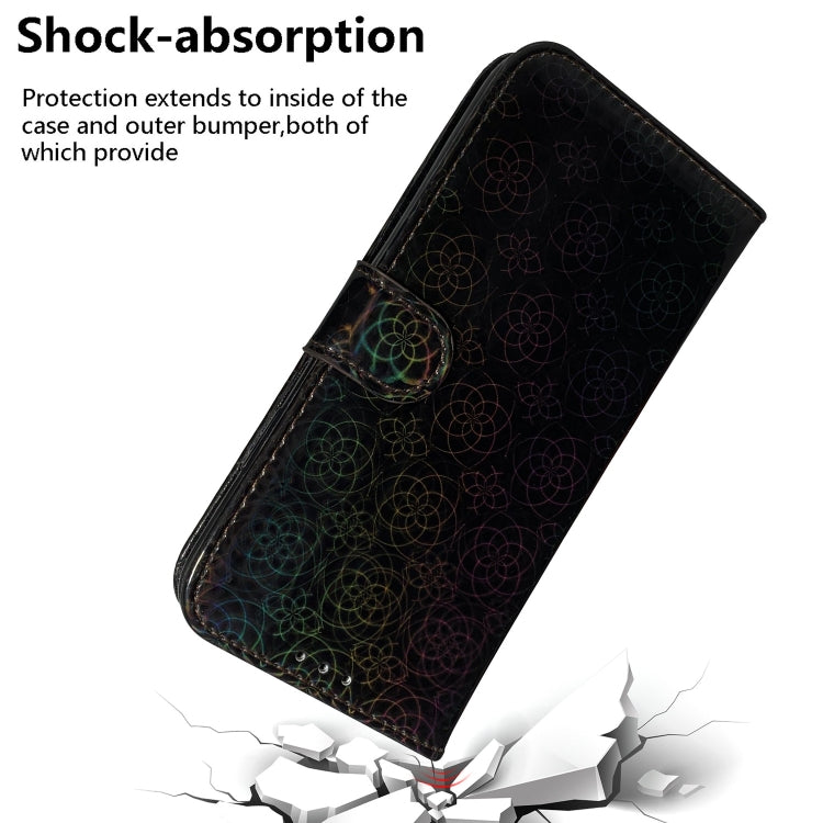 For Google Pixel 9 Pro Colorful Magnetic Buckle Leather Phone Case(Black) - Google Cases by PMC Jewellery | Online Shopping South Africa | PMC Jewellery | Buy Now Pay Later Mobicred