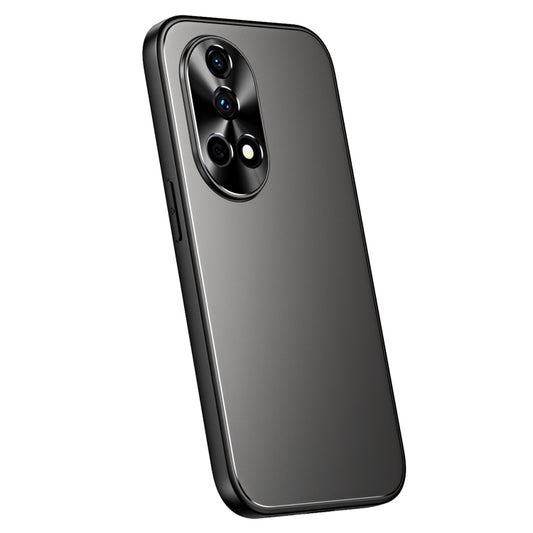 For Huawei nova 12 R-JUST RJ-61 Electroplating Frosted TPU + PC Phone Case(Grey) - Huawei Cases by R-JUST | Online Shopping South Africa | PMC Jewellery