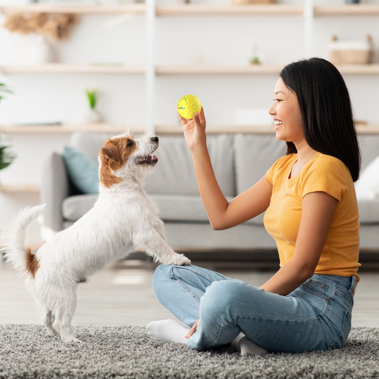 O5 Smart Pet Cat Toy Ball Luminous Yo-Yo Diameter 2.4 inches Standalone Version(Green) - Rubber Silicone Toys by PMC Jewellery | Online Shopping South Africa | PMC Jewellery