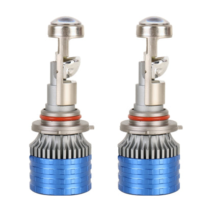 9005 Pair 55W 6000lm 6000K Car LED Mini Lens Headlight Bulb - LED Headlamps by PMC Jewellery | Online Shopping South Africa | PMC Jewellery | Buy Now Pay Later Mobicred